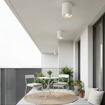 TINNIE Proiettore LED, Fisso, 8W, Luce Neutra 4000K, Bianco