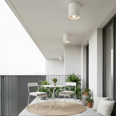 TINNIE Proiettore LED, Fisso, 8W, Luce Neutra 4000K, Bianco