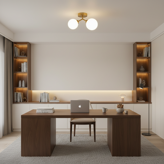 Lampadario in cristallo ORBS, 31 cm, 2xG9, Globi, Oro