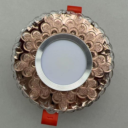 ORBITA Spot LED, 5W, Rotondo, Luce Fredda/Calda, Bronzo Antico, Resina e Vetro Spot LED Titolo predefinito Alessandro Design