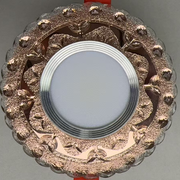 Spot LED ORBITA, 5W, Rotondo, Luce Fredda/Calda, Bronzo Antico, Spot LED in Resina e Vetro Titolo predefinito Alessandro Design