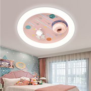 Lampadario LED CONSTELATION con telecomando 63W, Diametro 50cm, Luce Fredda/Calda/Neutra, Lampadari LED Rosa con Telecomando Titolo predefinito Alessandro Design