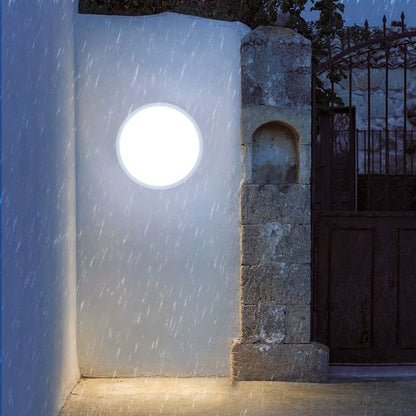 Lampada da Parete per Esterno a LED AX310/162WH, Luce Calda 3000K, Diametro 16,2 cm, IP65, Lampada da Parete per Esterno Bianca Titolo predefinito Alessandro Design