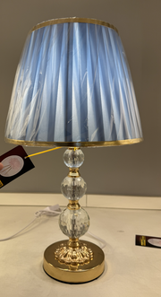 Lampada VZ213BL, 1x E27, Metallo e tessuto, Blu e oro Lampade e lampade Titolo predefinito Alessandro Design
