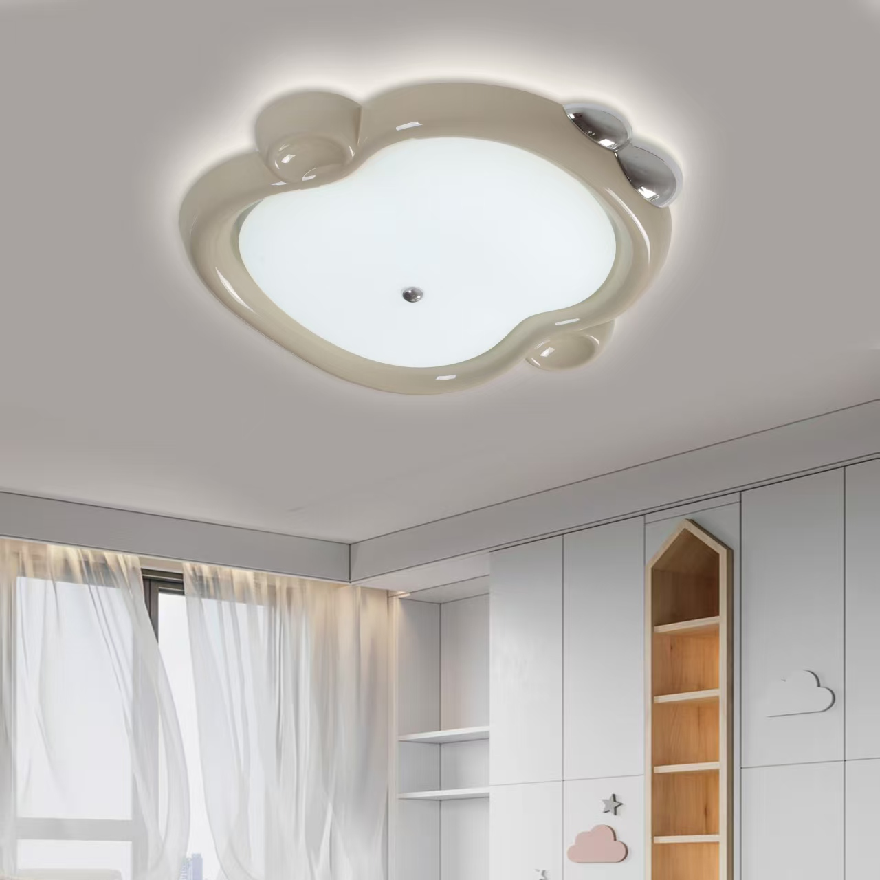 Lampadario LED 8056WH, 57W, Acrilico Bianco, Luce 3000K/4000K/6000K Lampadari LED Titolo predefinito Alessandro Design