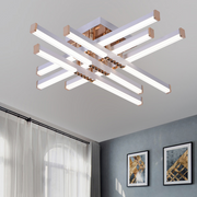Lampadario LED con Telecomando AXIAL, 83W, 6 Elementi, Luce Fredda/Calda/Neutra, Dimmerabile, Lampadario LED Bianco con Telecomando Titolo predefinito Alessandro Design