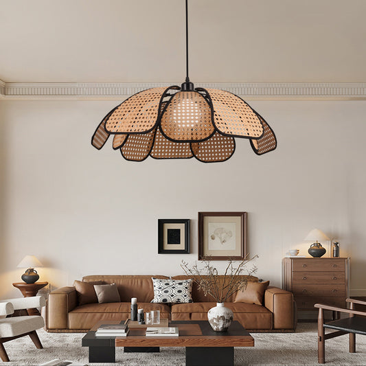 Lampadario sospeso rustico, 1x E27, titolo predefinito della corda del lampadario vintage Alessandro Design
