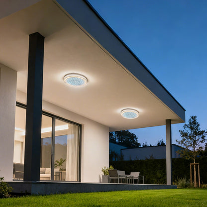 Lampada da parete per esterno a LED AX315/218WH, IP65, Bianco Lampada da parete per esterno Titolo predefinito Alessandro Design