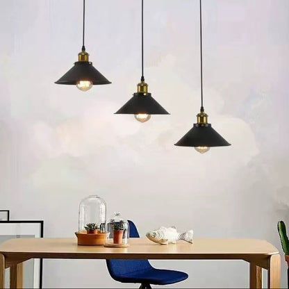 Lampadario a sospensione, LV210/3R, 3xE27, Nero, metallo e filo, Altezza regolabile Lampadari vintage Titolo predefinito Alessandro Design