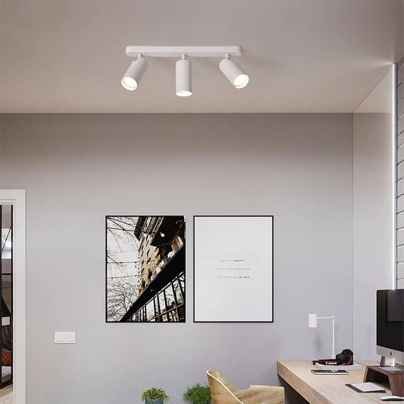 Joom Lampadario con Proiettore Lineare 3XGU10 Lampadari LED Bianchi Titolo predefinito Alessandro Design