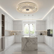 Lampadario LED RADIAN Eleganza, 38,9W, Diametro 48,5 cm, Luce Calda/Neutra/Fredda, Lampadario LED Bianco Titolo predefinito Alessandro Design