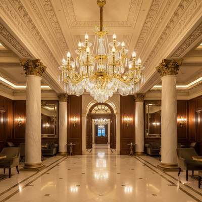 Lampadario in Cristallo 19xE14, D95cm, Oro Lucido, Altezza Regolabile, Metallo e Cristallo