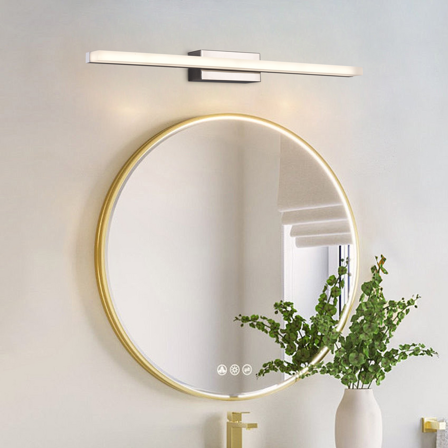 Lampada da parete a LED, COMO, 7W, lineare, Luce Calda/Neutra/Fredda, Cromo Lampade da parete per interni Titolo predefinito Alessandro Design
