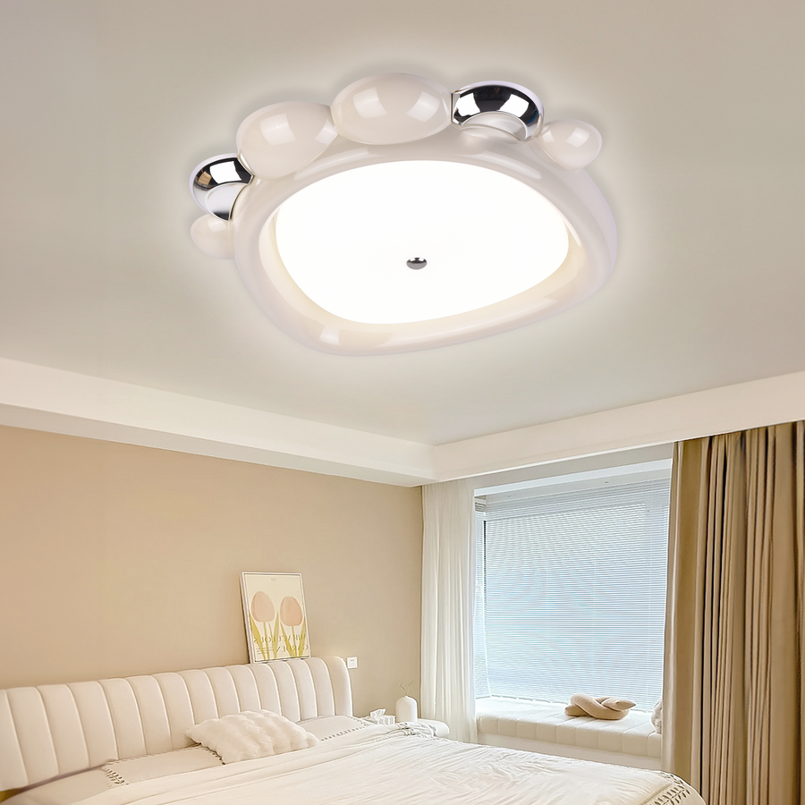 Lampadario LED 8057WH, 41W, Acrilico Bianco, Luce 3000K/4000K/6000K Lampadari LED Titolo predefinito Alessandro Design