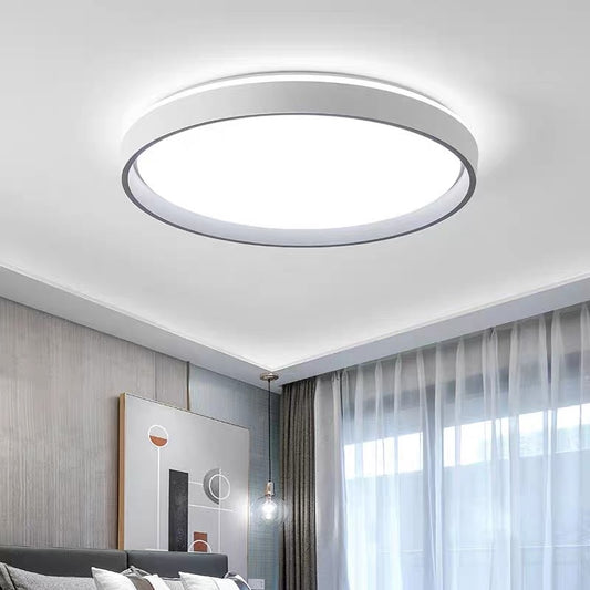 Plafoniera LED, 50W, Diametro 40cm, Luce Calda/Fredda/Neutra, Plafoniere LED Bianche Titolo predefinito Alessandro Design