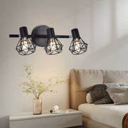 Lampadario con Paralume, GRACIE, Diamant, 3XE14, Nero Lampadari Classici Titolo predefinito Alessandro Design