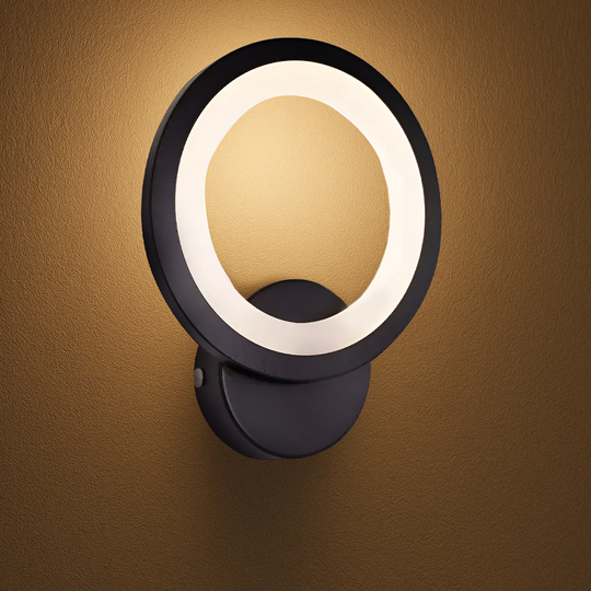 Aplica LED 13W Negru BETTY , Lumina Calda/Neutra/Rece Aplice de Interior Default Title Alessandro Design