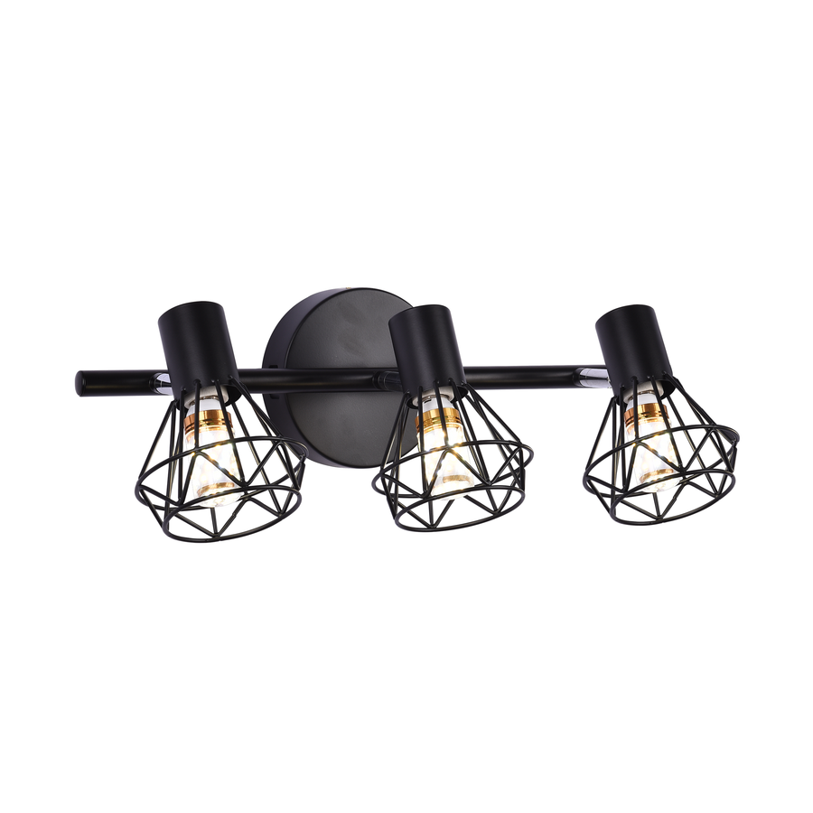 Lampadario con Paralume, GRACIE, Diamant, 3XE14, Nero Lampadari Classici Titolo predefinito Alessandro Design