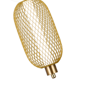 Lampadario LED a Sospensione LM550/2GD, 11W, Luce 3000/4000/6000K, Oro, Altezza Regolabile Lampadari Moderni Titolo predefinito Alessandro Design