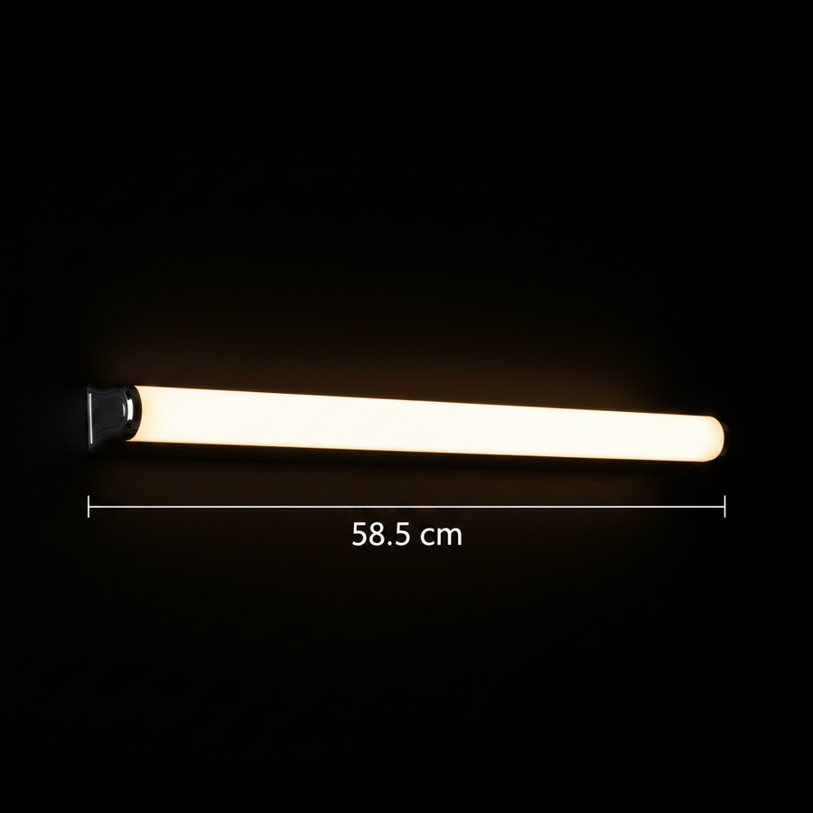 Applique LED da bagno, GARDA, 10W, lineare, luce Calda/Neutra/Fredda, Cromo Applique per interni Titolo predefinito Alessandro Design
