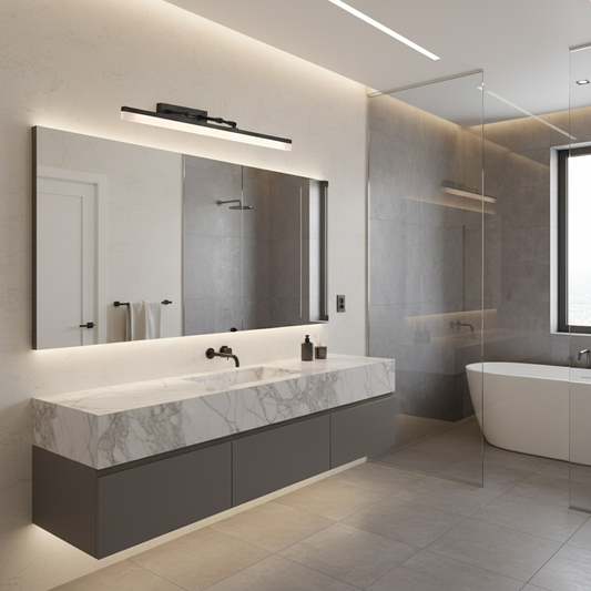 Lampada da parete a LED, MALAWI, 6W, lineare, luce Calda/Neutra/Fredda, Nero Lampade da parete per interni Titolo predefinito Alessandro Design