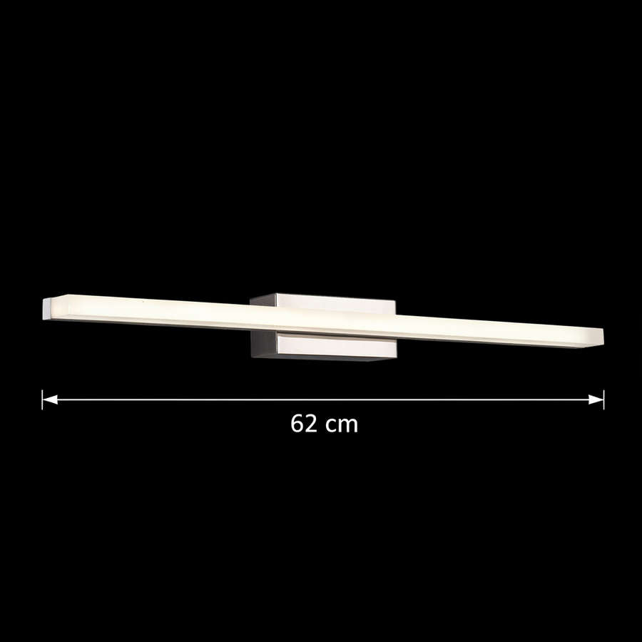 Lampada da parete a LED, COMO, 7W, lineare, Luce Calda/Neutra/Fredda, Cromo Lampade da parete per interni Titolo predefinito Alessandro Design