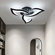 Lampadario LED con Telecomando LT660/3BK, 3 Elementi, 32W, Luce 3000/4000/6000K, Nero, Altezza Regolabile Lampadari LED con Telecomando Titolo predefinito Alessandro Design