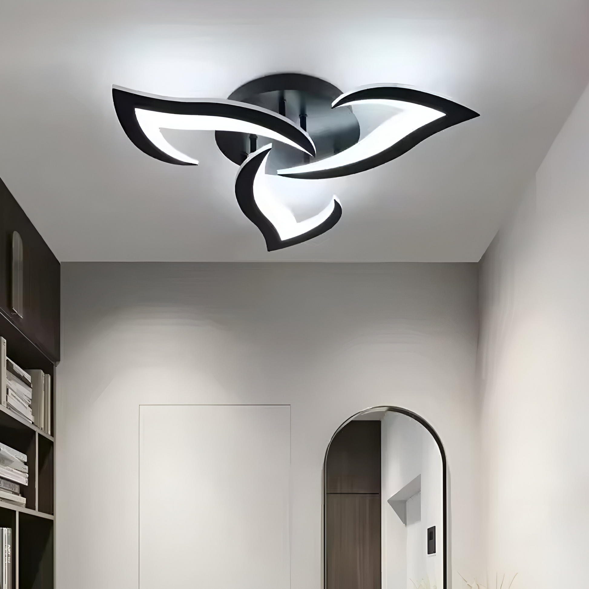 Lampadario LED con Telecomando LT660/3BK, 3 Elementi, 32W, Luce 3000/4000/6000K, Nero, Altezza Regolabile Lampadari LED con Telecomando Titolo predefinito Alessandro Design
