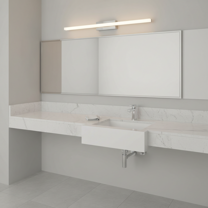 Lampada da parete a LED, COMO, 7W, lineare, Luce Calda/Neutra/Fredda, Cromo Lampade da parete per interni Titolo predefinito Alessandro Design