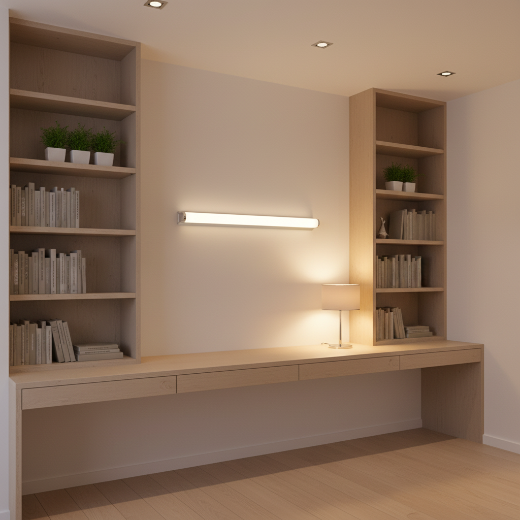 Applique LED da bagno, GARDA, 10W, lineare, luce Calda/Neutra/Fredda, Cromo Applique per interni Titolo predefinito Alessandro Design