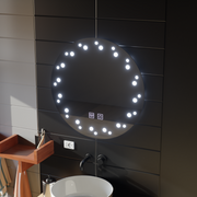 Specchio LED Touch Ivory Demist System 50X50cm Specchi Korman E Titolo predefinito Alessandro Design