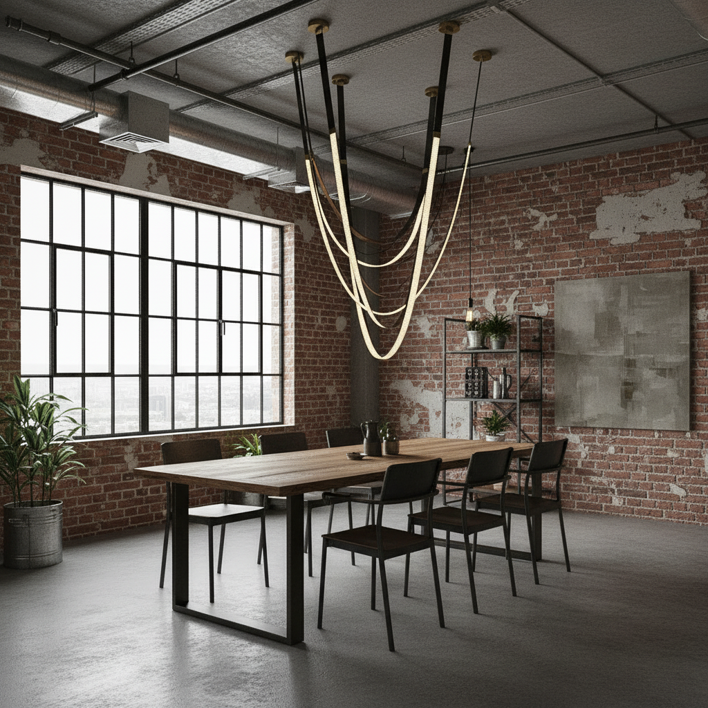 Lampadario Moderno, LED, ARIA Largo, 31W, Luce Calda, Nero Lampadari Moderni Titolo predefinito Alessandro Design