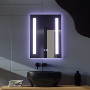 Specchio rettangolare a LED, 50x70 cm, C206S/50X70 Touch, sistema Demister, specchi dimmerabili Korman C Titolo predefinito Alessandro Design