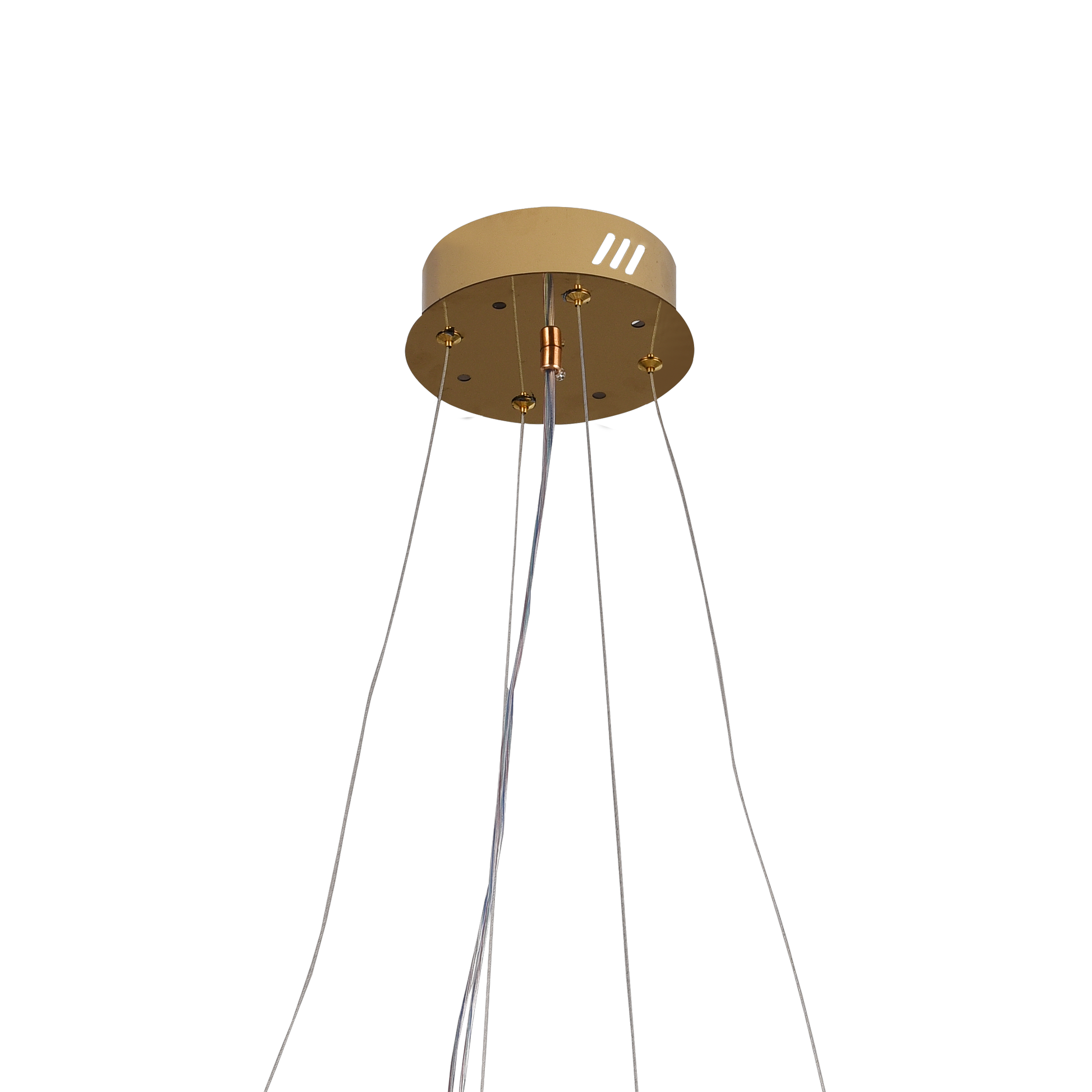 Lampadario LED con telecomando, LLC160/500GD, cristallo e metallo, 54W, dimmerabile, altezza regolabile, luce fredda/calda/neutra, illuminazione di lusso Lampadari LED con telecomando Titolo predefinito Alessandro Design
