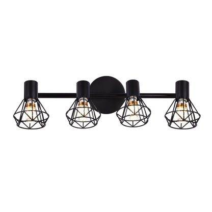 Lampadario con Paralume, GRACIE, Diamond, 4xE14, Nero, Metallo Lampadari Classici Titolo predefinito Alessandro Design