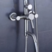 Colonna doccia, Acciaio inossidabile SUS304, satinato, Rubinetti e colonne doccia LY003 Titolo predefinito Alessandro Design
