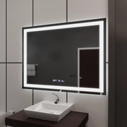 Specchio LED rettangolare 120x80cm Vérité MotionGlow Marcello, Sistema di disappannamento, Orologio e Termometro, Specchi Dimmerabili Marcello Titolo predefinito Alessandro Design