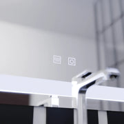 Specchio LED Touch Finater 12W Demister System 60x45cm Specchi Korman E Titolo predefinito Alessandro Design