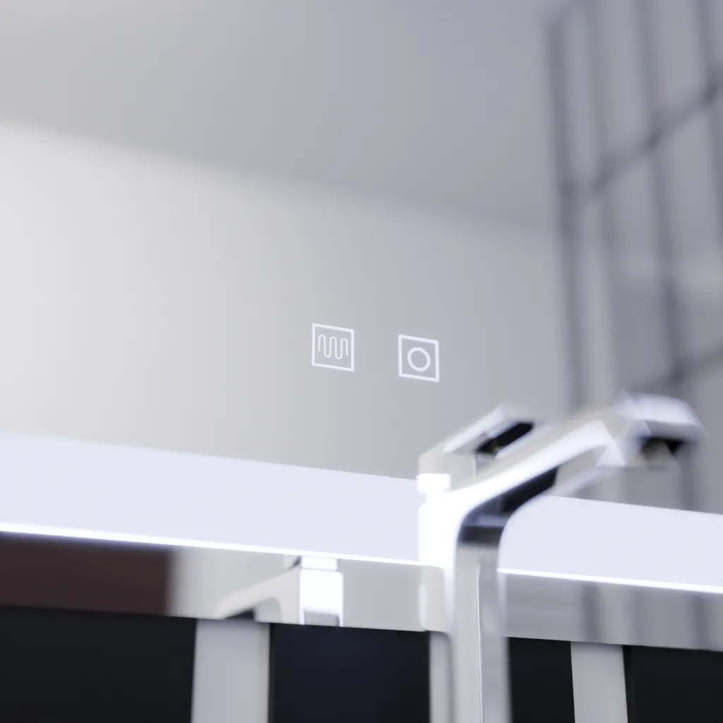 Specchio LED Touch Finater 12W Demister System 60x45cm Specchi Korman E Titolo predefinito Alessandro Design