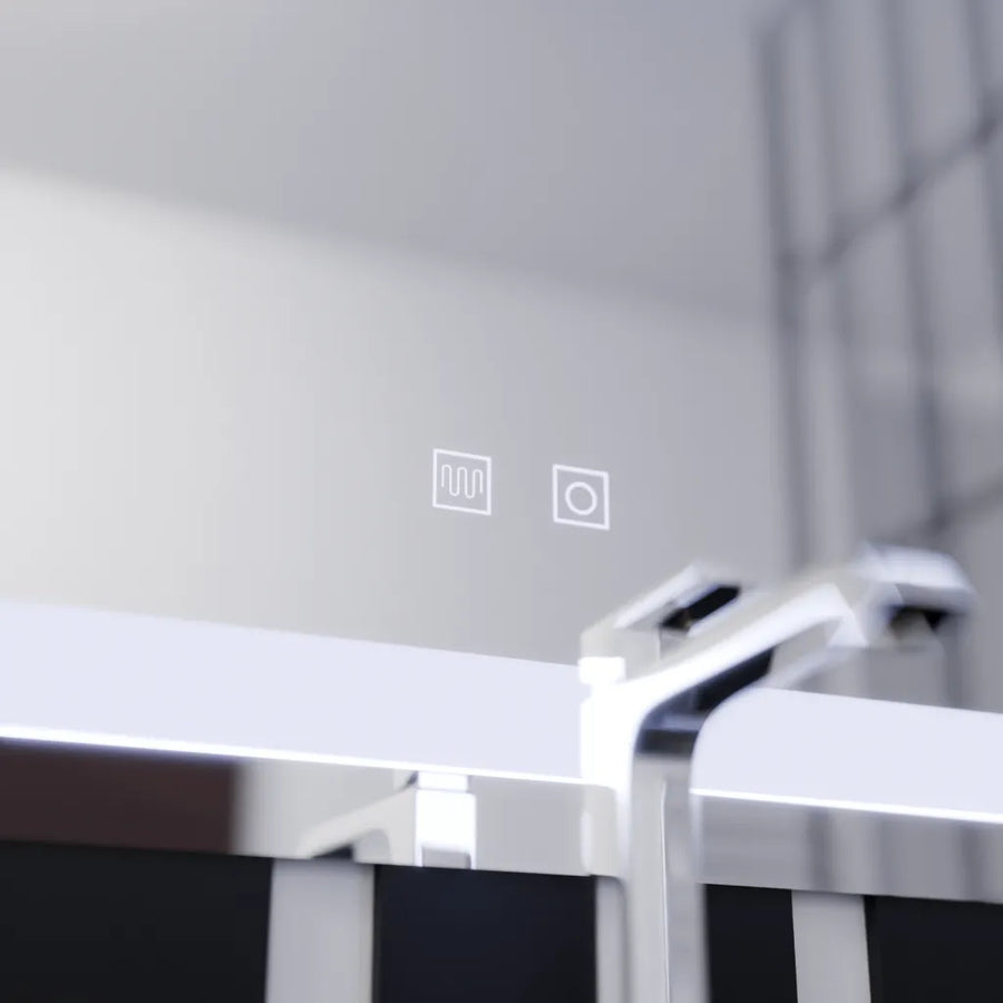 Specchio LED Touch Finater 12W Demister System 60x45cm Specchi Korman E Titolo predefinito Alessandro Design