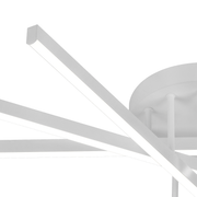 Lampadario LED con Telecomando GIO, 68W, 5 Elementi, Luce Fredda/Calda/Neutra, Dimmerabile, Lampadario LED Bianco con Telecomando Titolo predefinito Alessandro Design