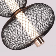 Lampadario LED a Sospensione LM550/3BK, 12W, Luce 3000/4000/6000K, Nero Lampadari Moderni Titolo predefinito Alessandro Design