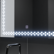 Specchio LED rettangolare 80x60cm Stella Basic Touch Specchi Korman C Titolo predefinito Alessandro Design