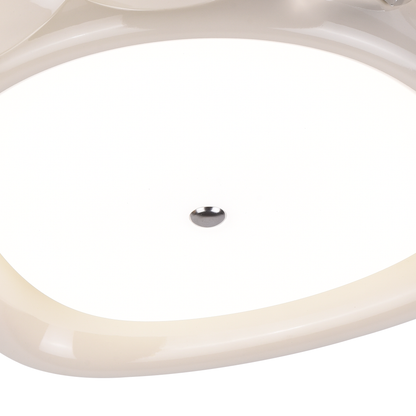 Lampadario LED 8057WH, 41W, Acrilico Bianco, Luce 3000K/4000K/6000K Lampadari LED Titolo predefinito Alessandro Design