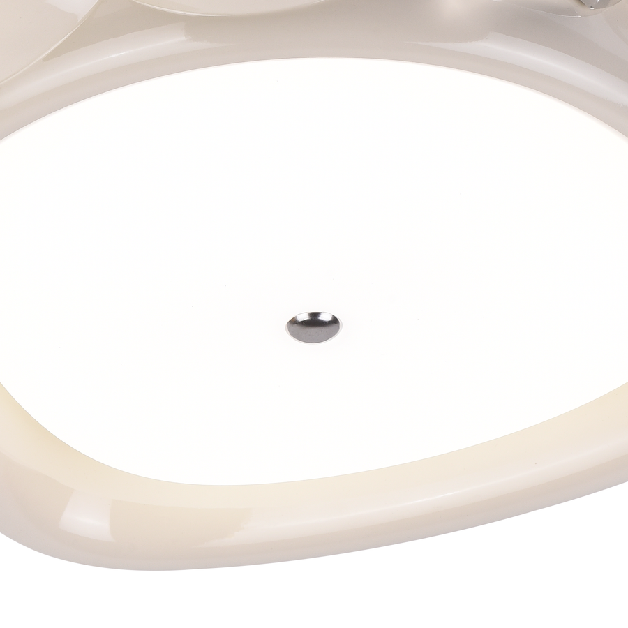 Lampadario LED 8057WH, 41W, Acrilico Bianco, Luce 3000K/4000K/6000K Lampadari LED Titolo predefinito Alessandro Design