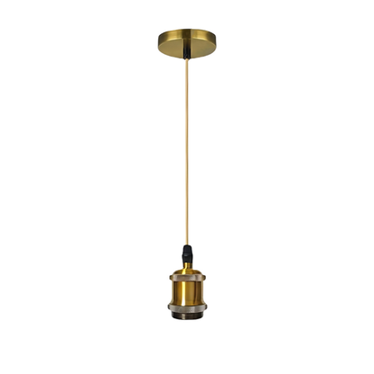 Lampadario Antico, 1xE27, 100 cm, Metallo, Bronzo Lampadari Vintage Titolo predefinito Alessandro Design
