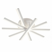 Lampadario a LED con telecomando ZOE, 67W, Luce Fredda/Calda/Neutra, Dimmerabile, Lampadario a LED Bianco con telecomando Titolo predefinito Alessandro Design