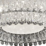 Lampadario LED con telecomando, LLC153/500CH, cristallo e metallo, 59W, 1 cerchio, dimmerabile, altezza regolabile, luce fredda/calda/neutra, illuminazione di lusso Lampadari LED con telecomando Titolo predefinito Alessandro Design