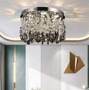 Lampadario LED in cristallo LLC212/550BU Rotondo, 29W, Luce fredda/calda/neutra, cristalli, Lampadari in cristallo cromato lucido Titolo predefinito Alessandro Design