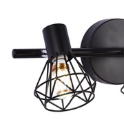 Lampadario con Paralume, GRACIE, Diamant, 3XE14, Nero Lampadari Classici Titolo predefinito Alessandro Design